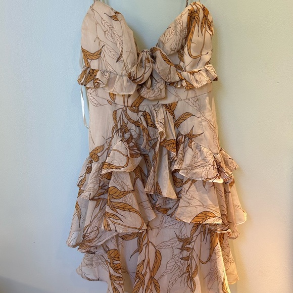 Selfie Leslie Ruffle Mini Dress- xs - Picture 2 of 4